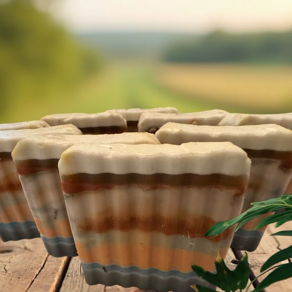 • Muddy Rainbow Soap • $2/10 • Premium Mango Butter. Honey. Avocado. Clay. - Picture 2 of 5